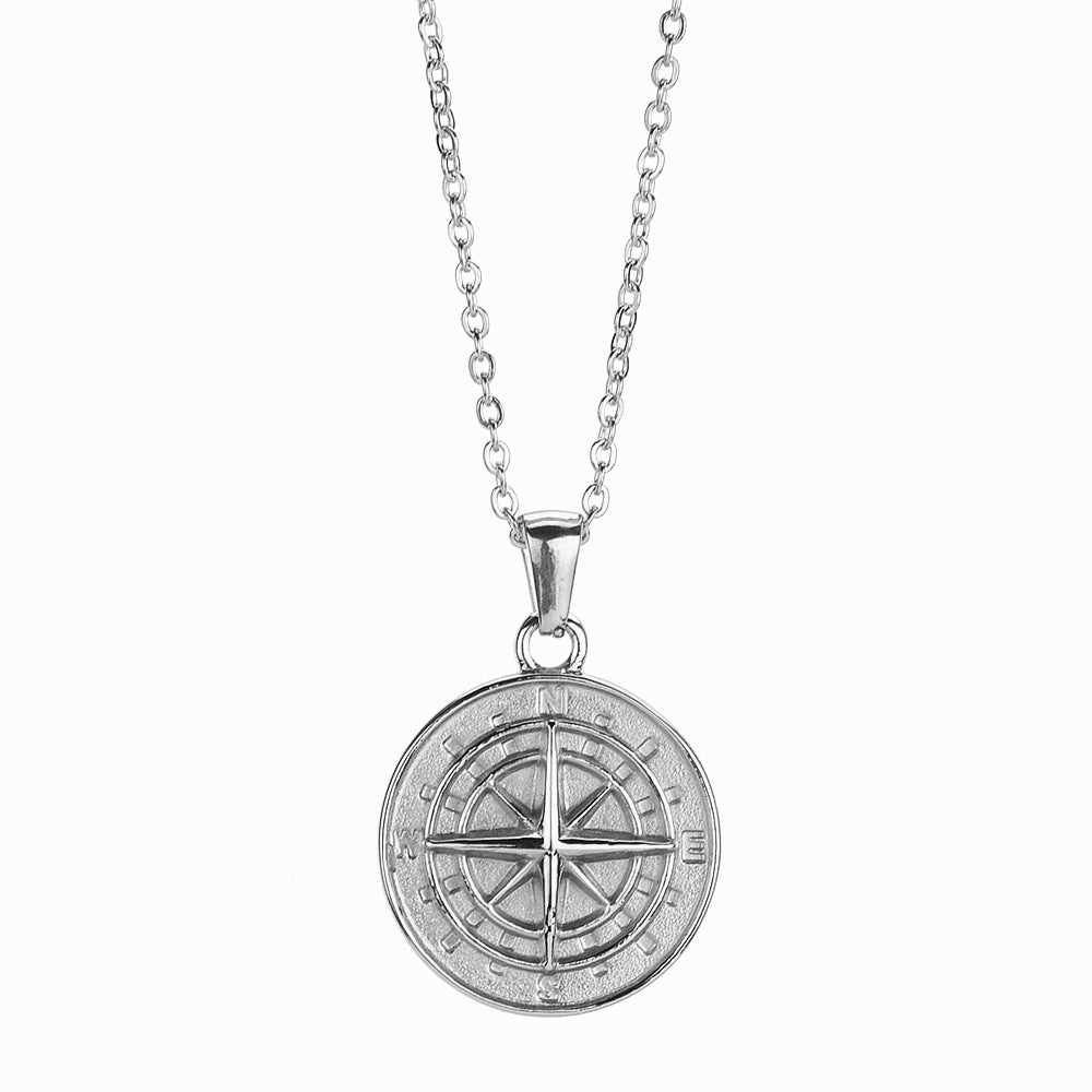 COMPASS PENDANT NECKLACE