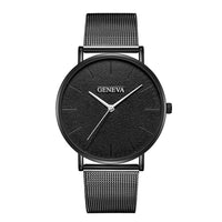 Black Strap White Plate (Black Hands)