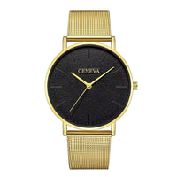 Gold Strap Black Plate