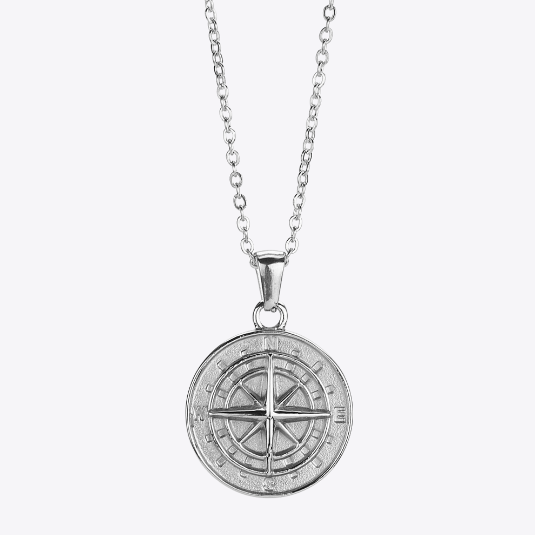 COMPASS PENDANT NECKLACE