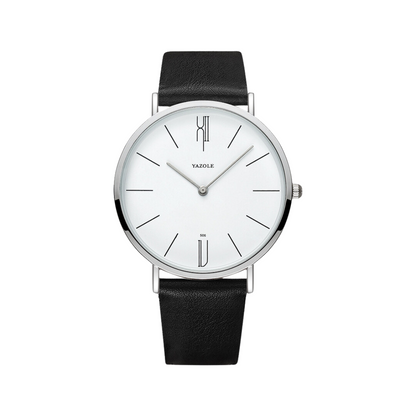 QUARTZ WATCH BLACK