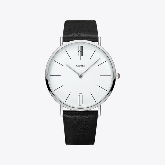 QUARTZ WATCH BLACK