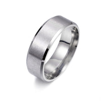 8MM Matte Silver